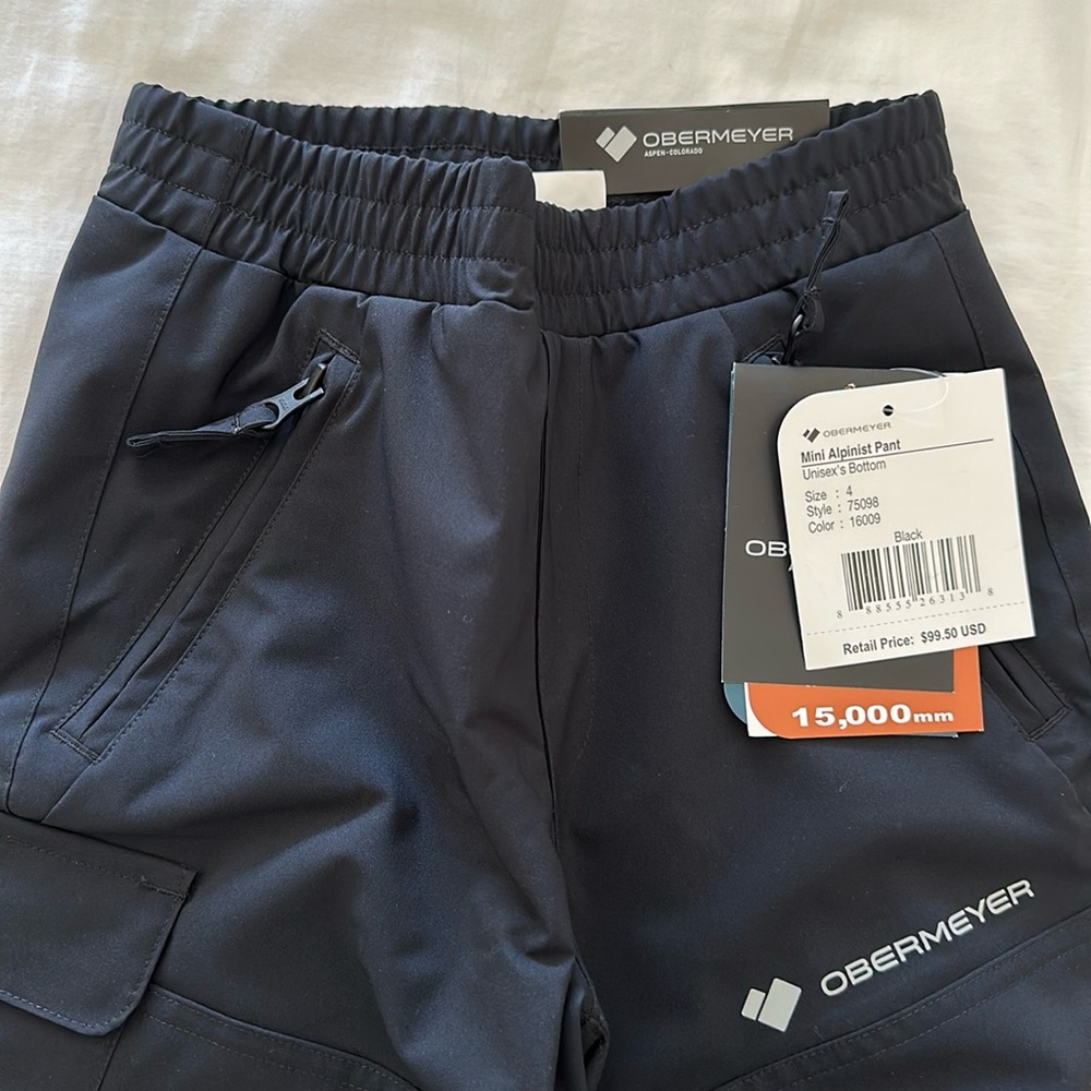 NWT Obermeyer size 4 snow pants